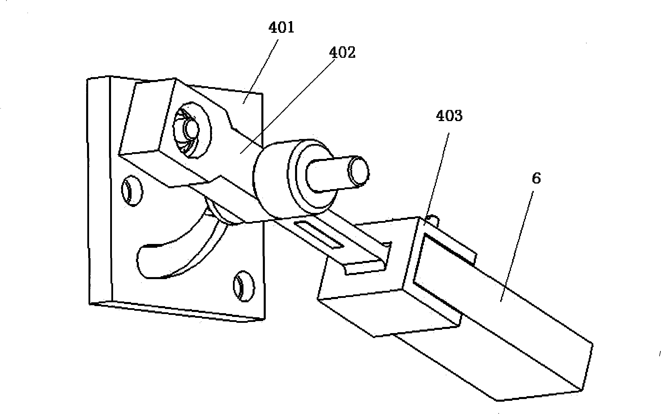 Tester for single-particle intrusion into relative interface