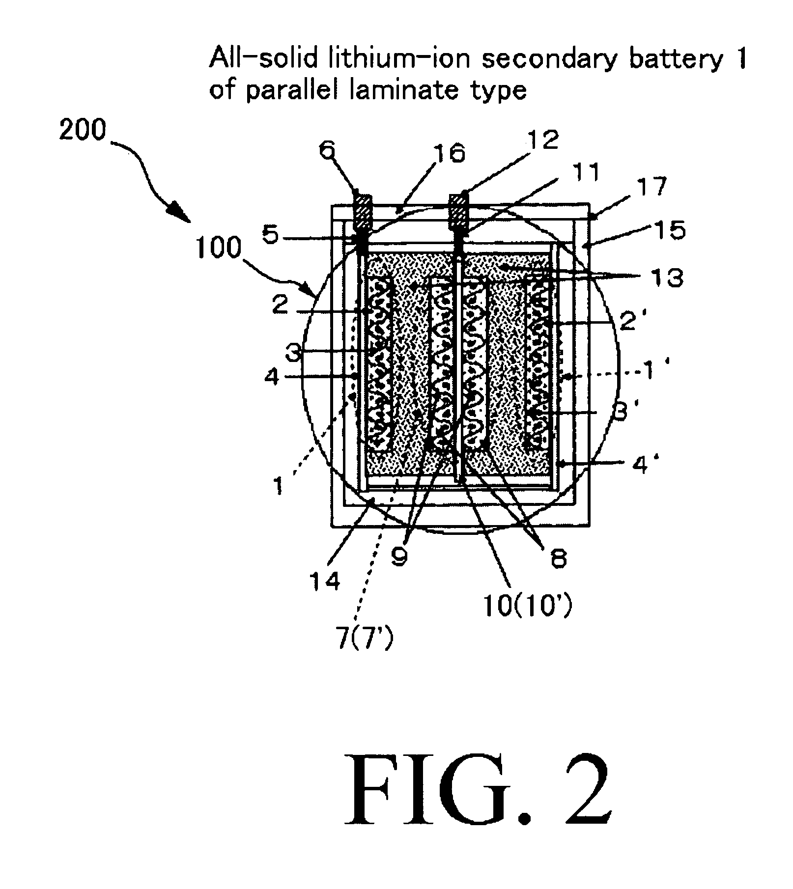 Battery device and all-solid lithium-ion secondary battery