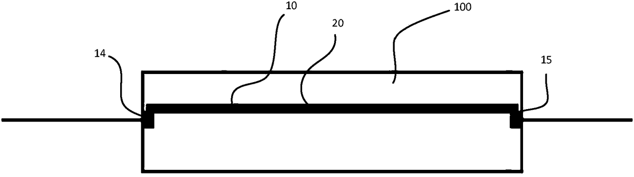 Conductive connecting member and Wheatstone bridge