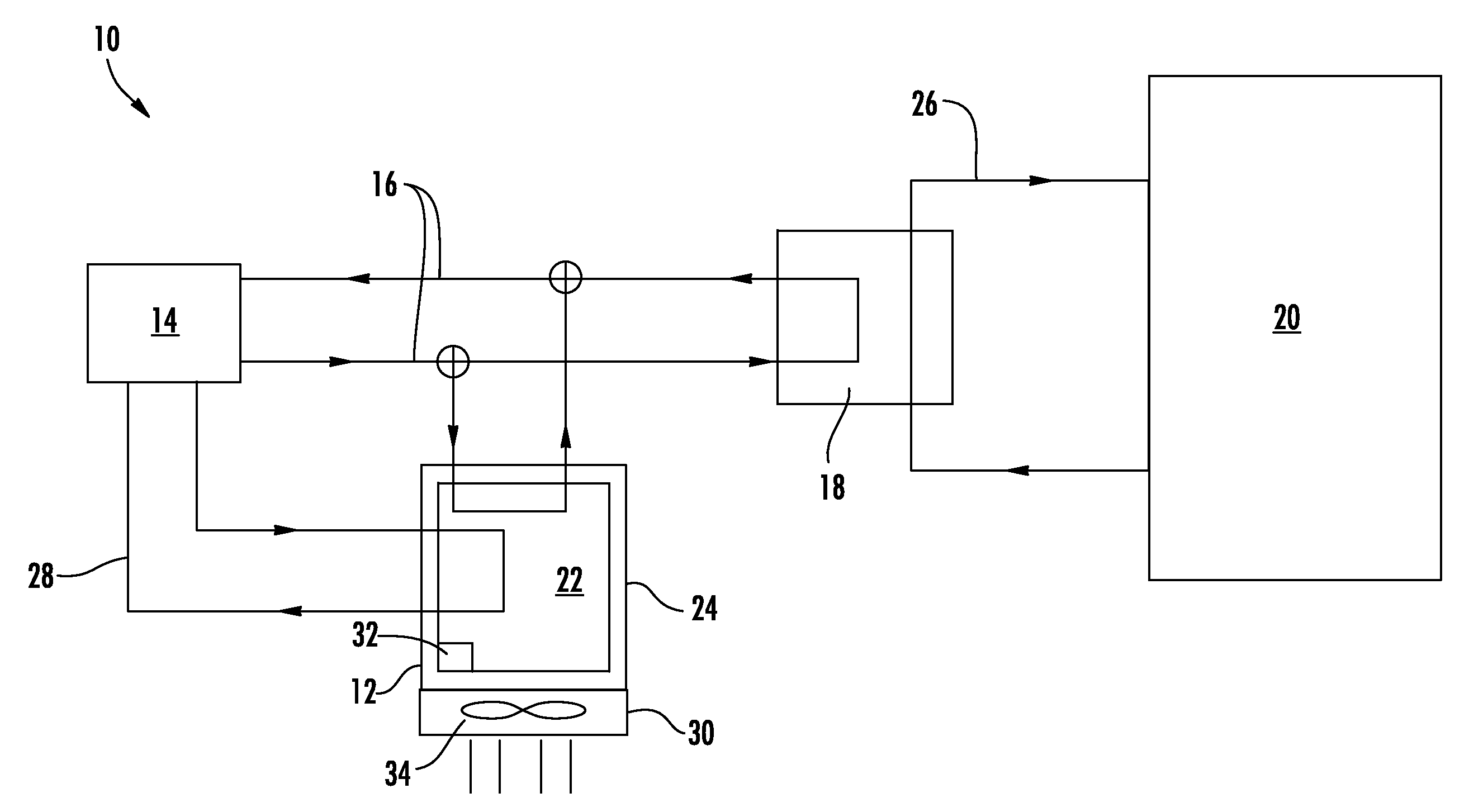 Thermal energy storage in a chiller system