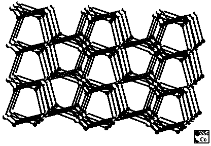 Photocatalytic degradation organic matter pollutant catalyst TiO2/Co4S4.23Se3.77 as well as preparation method thereof