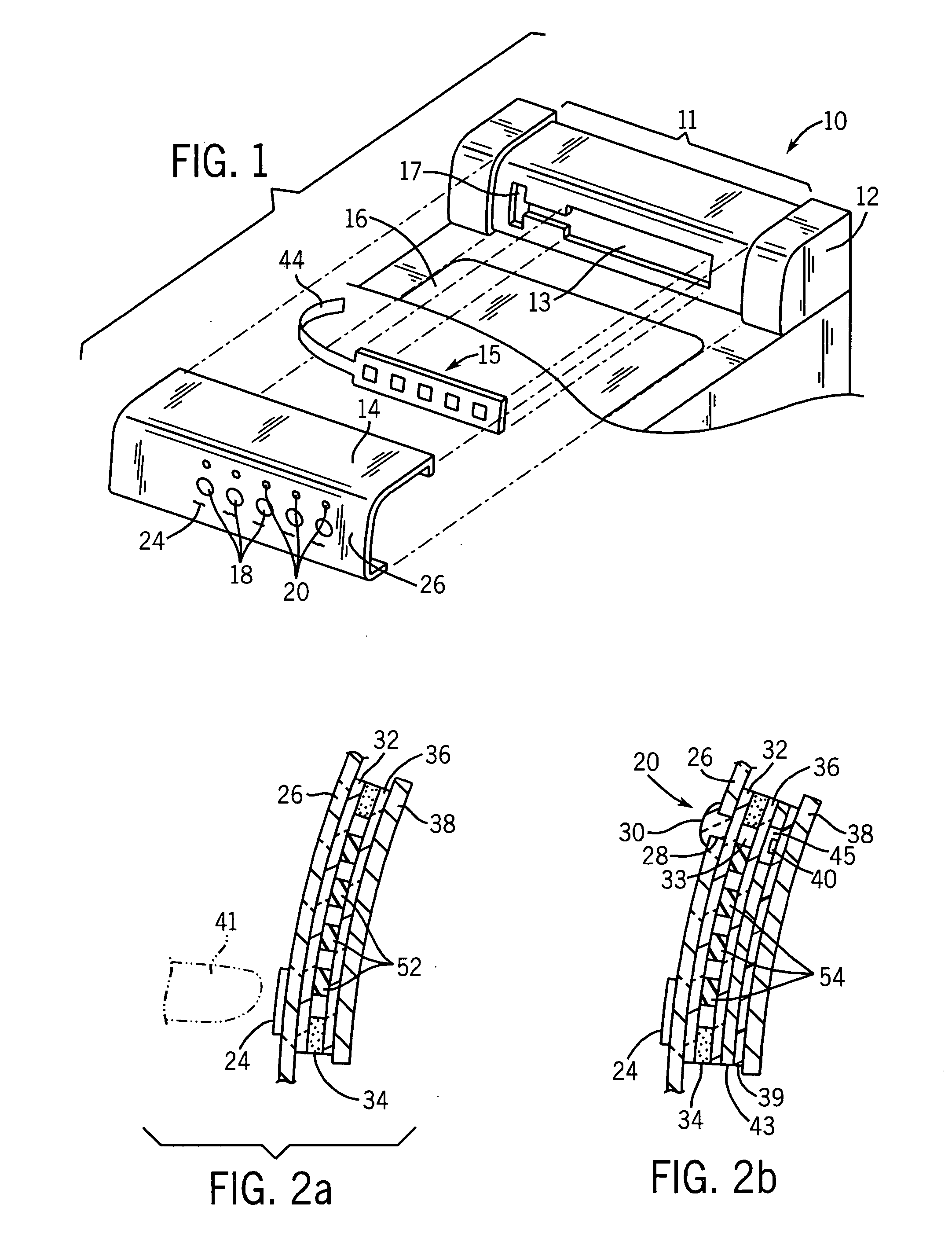 Membrane switch with rigid fascia