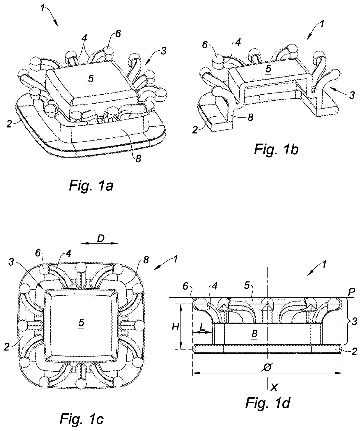 Piston for a reservoir of a dispenser of a fluid product without air intake