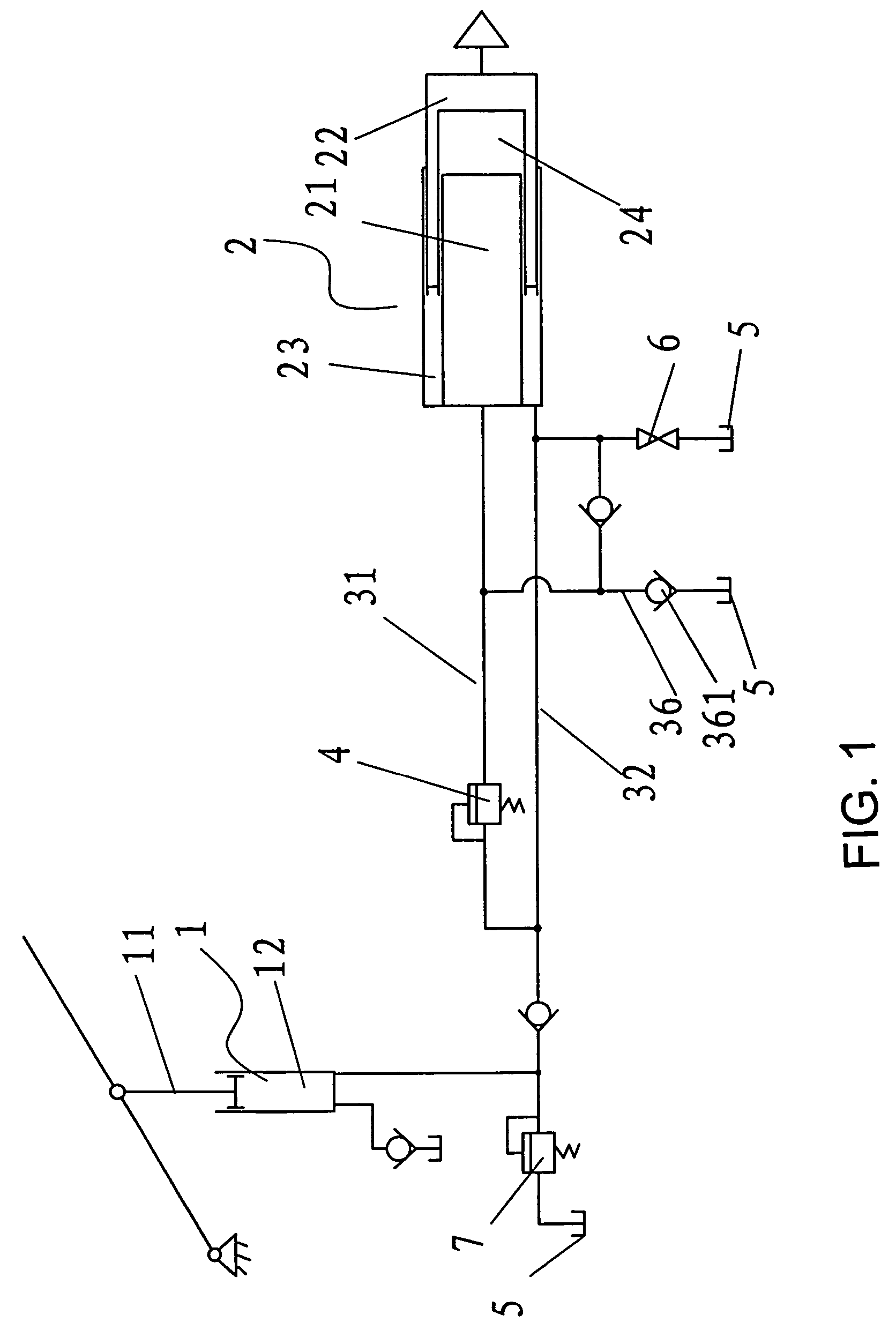 Multilevel speed regulation jack