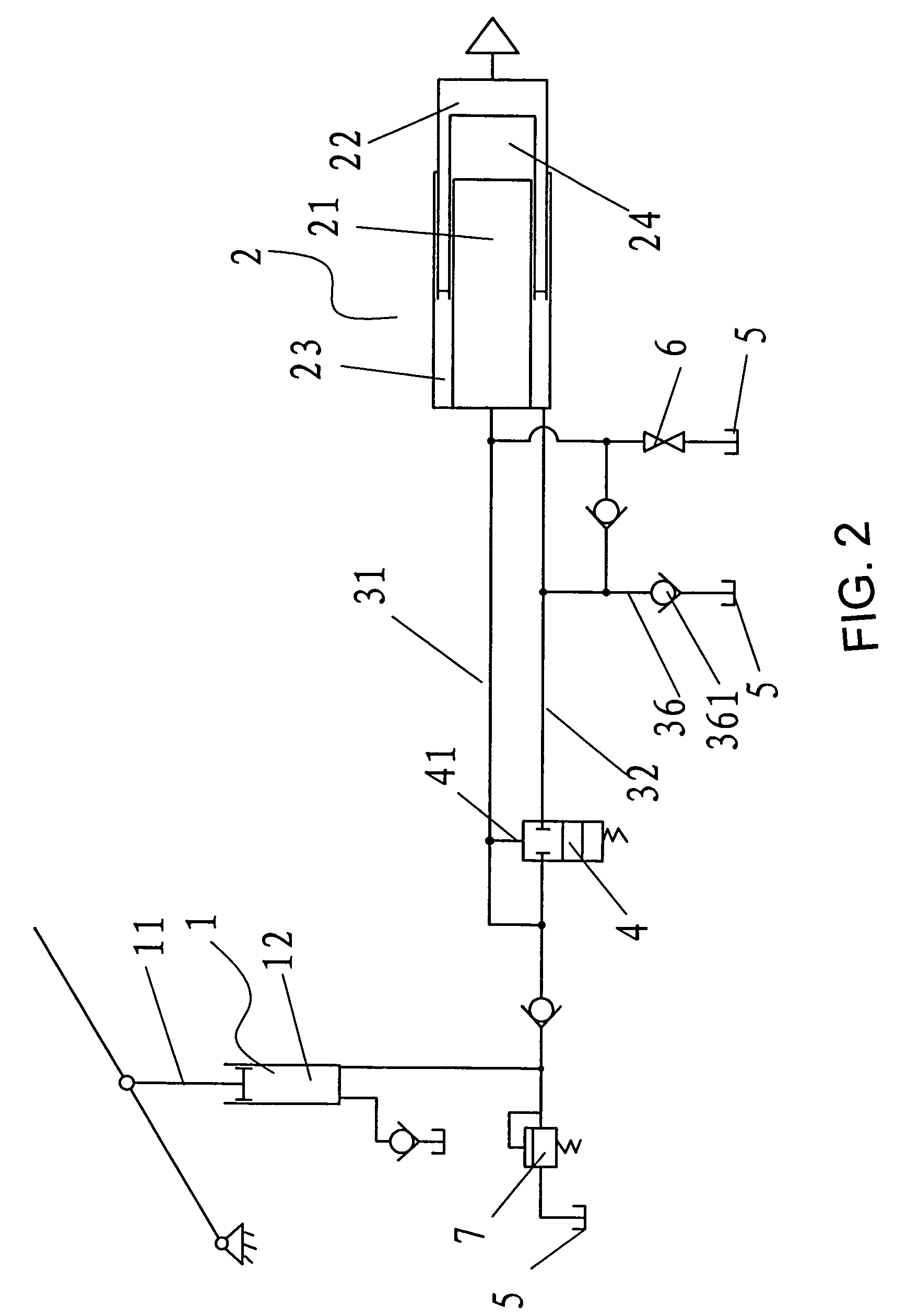 Multilevel speed regulation jack