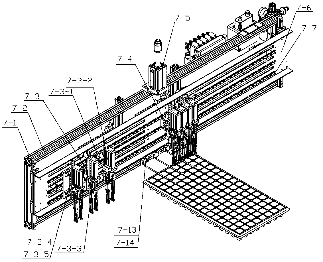 Automatic potted seedling transplanter and control method thereof