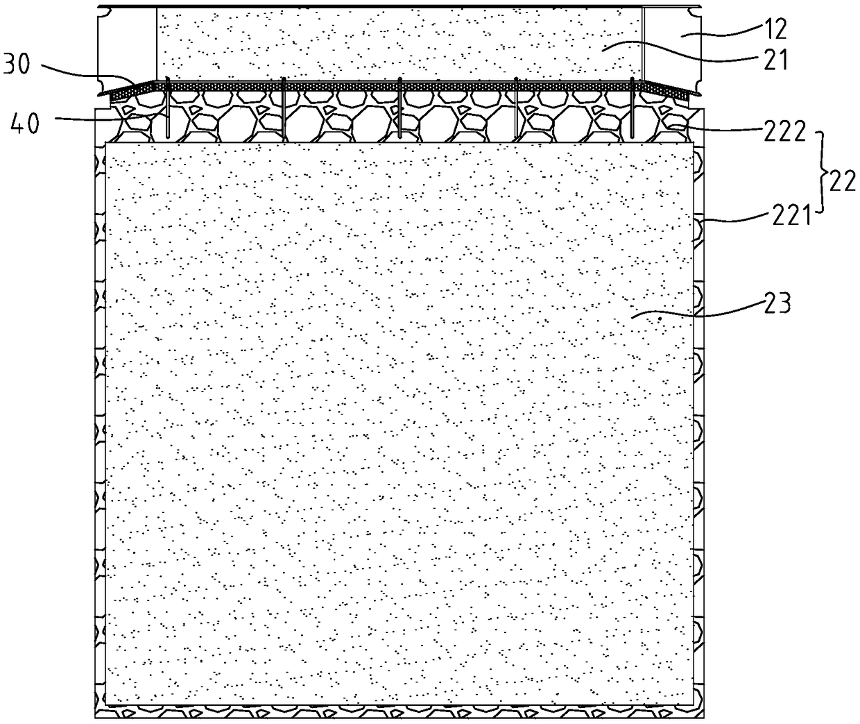 Connection structure of steel structure and precast concrete slab