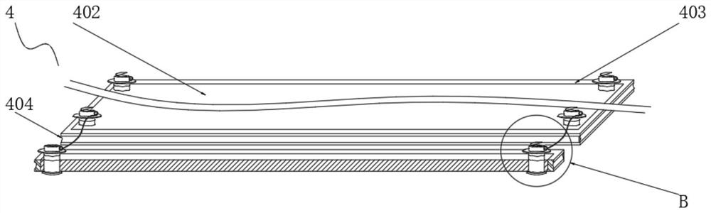 Sound insulation type flat ceiling keel buckle and mounting method thereof