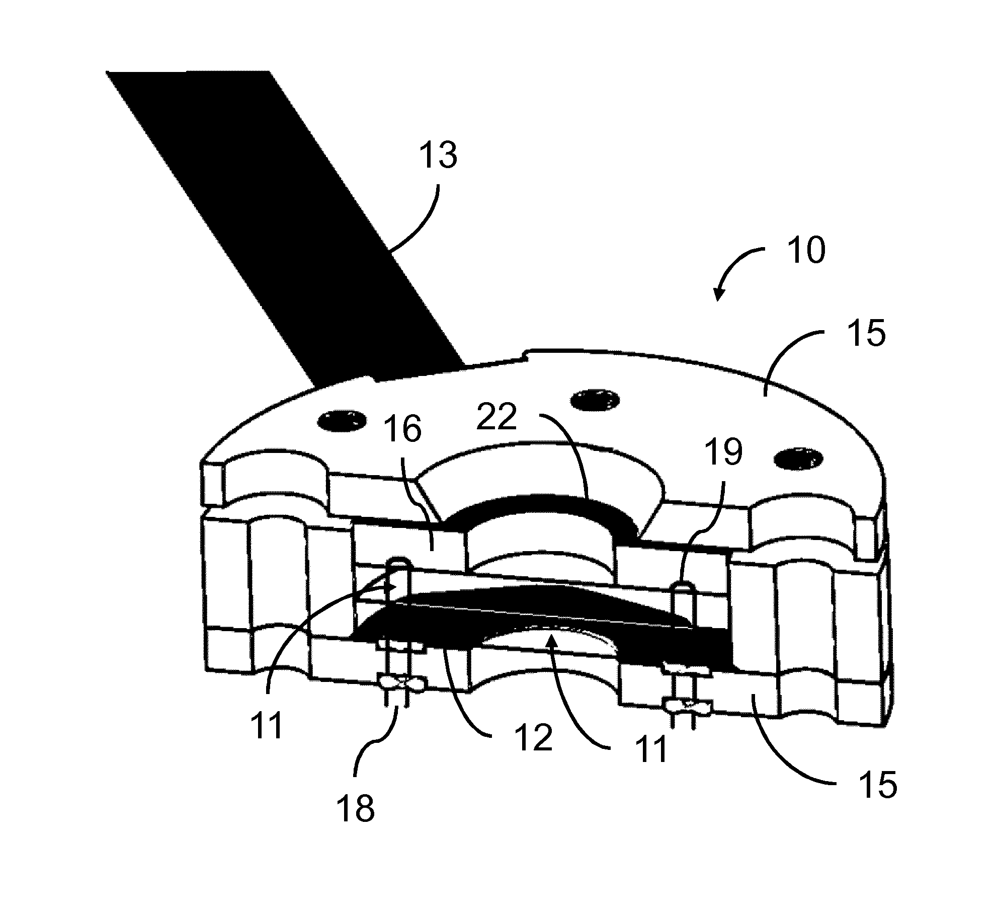 Ir spectrometry cell with temperature control means