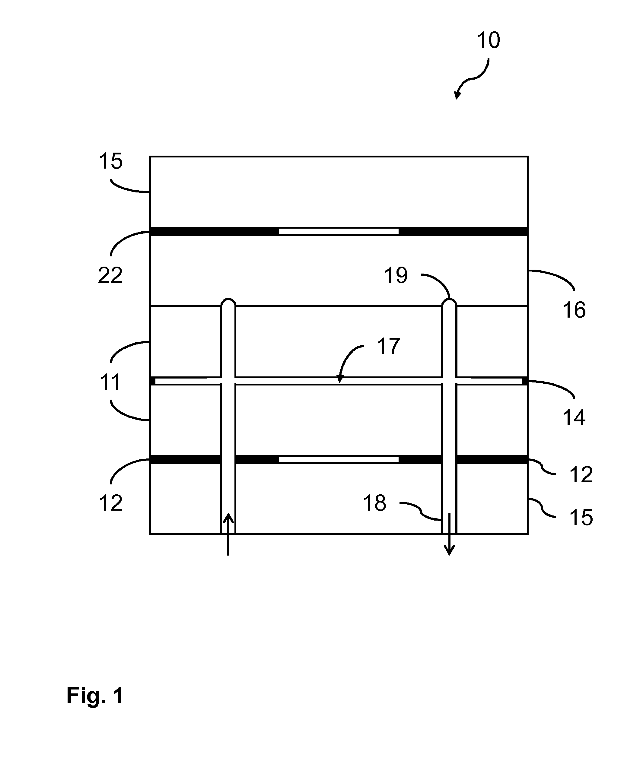 Ir spectrometry cell with temperature control means