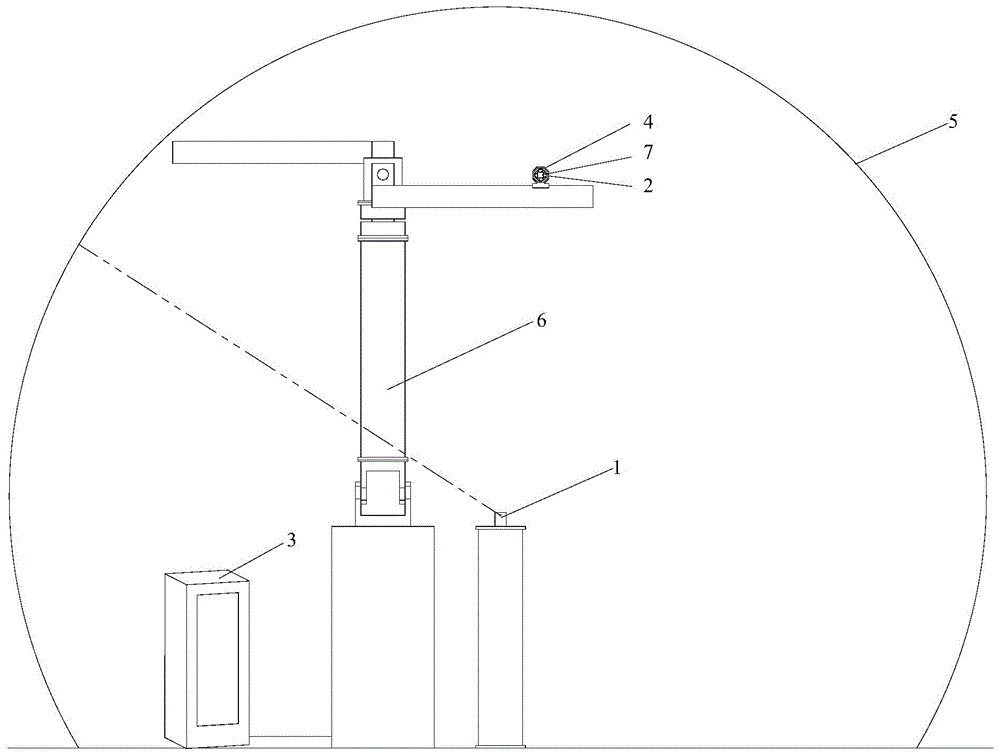 System and method for compensating planeness of compact field plane scanning frame