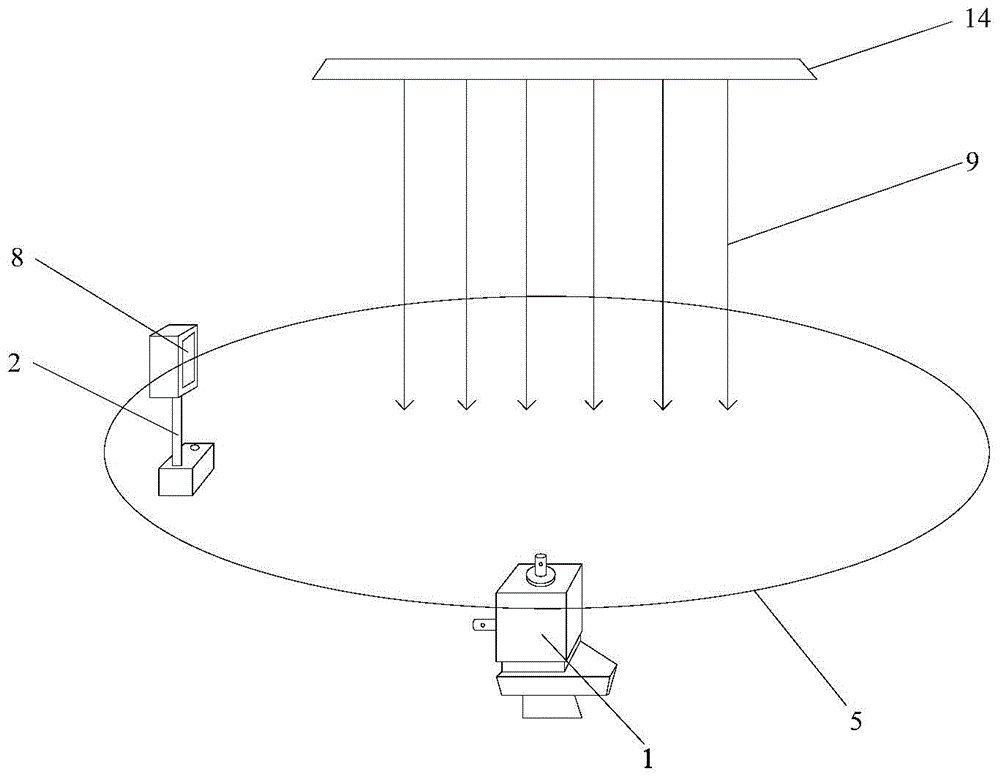 System and method for compensating planeness of compact field plane scanning frame