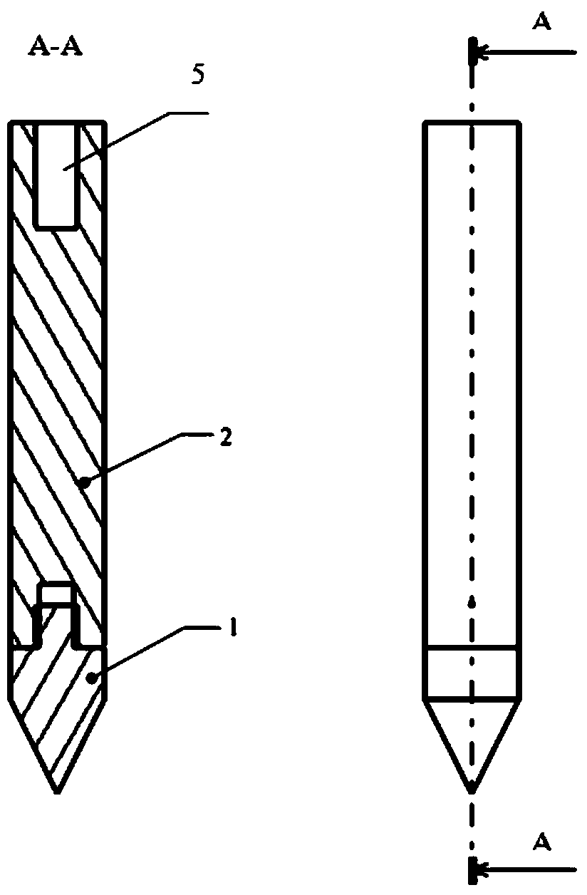 Handheld portable measuring tool based on laser tracker and measuring method thereof