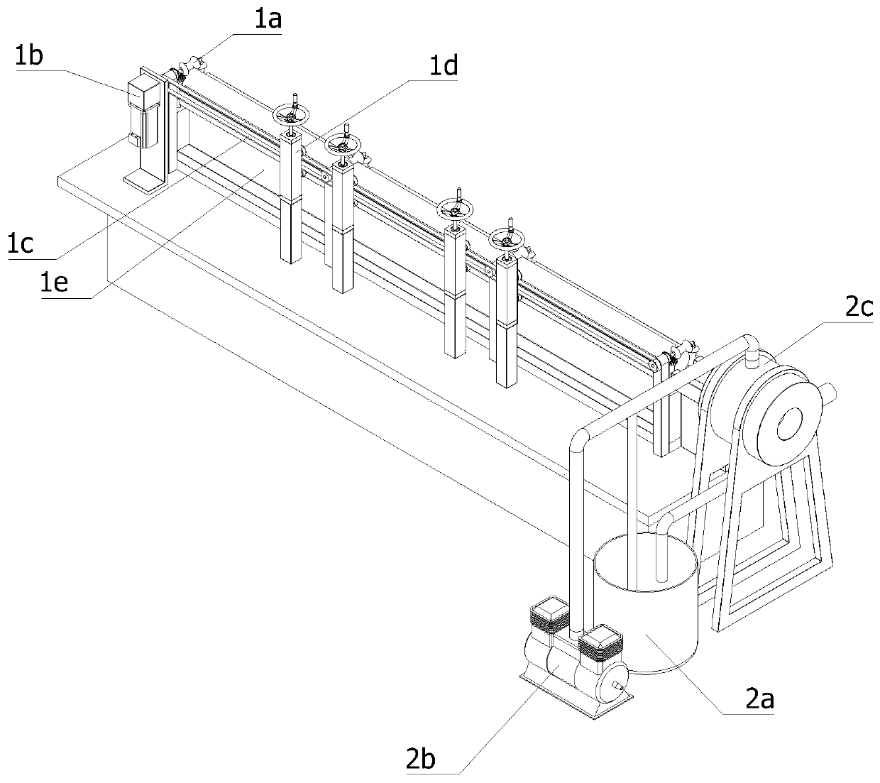 Automatic coating equipment for multifunctional protective layer of cable