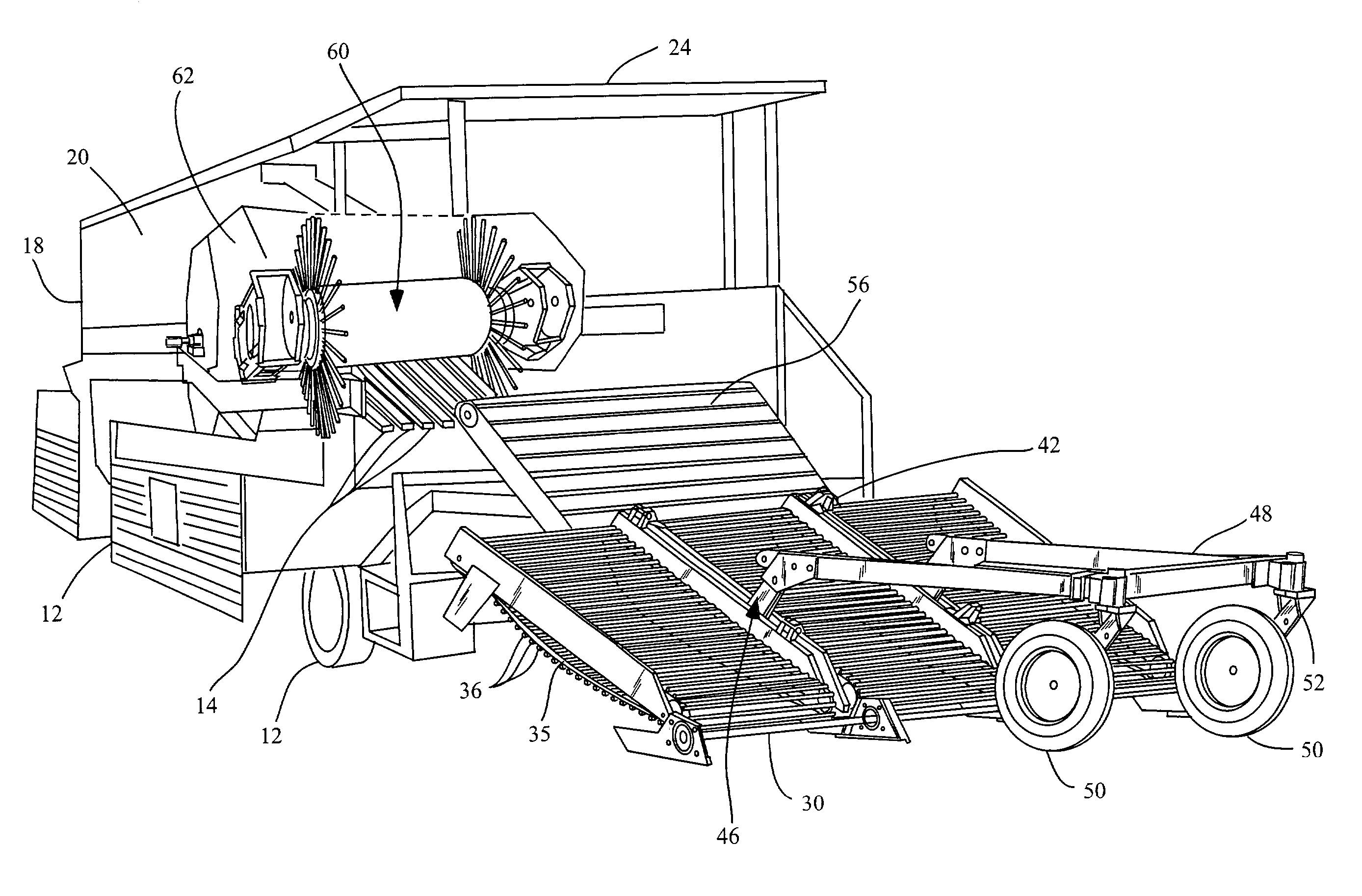 Tomato harvester