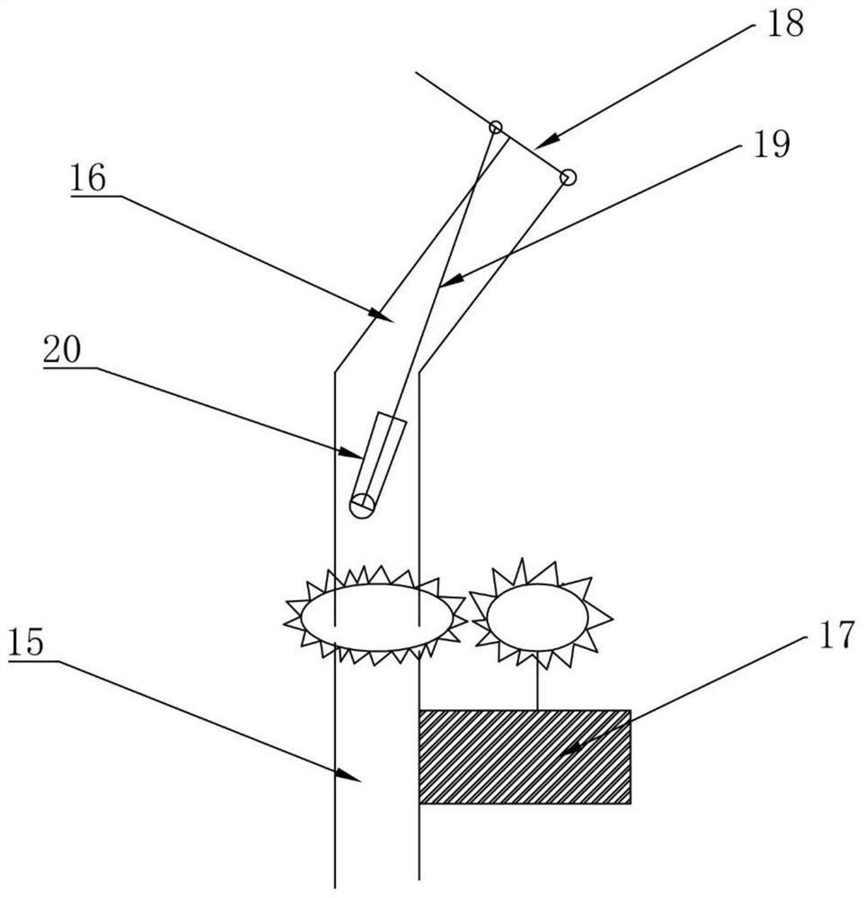 High-pressure jet type mechanical CIP cleaning and disinfecting system for emulsifying equipment