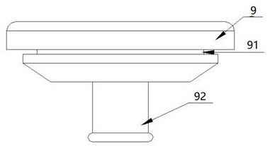 Automobile high-voltage wiring harness wire-passing protection structure