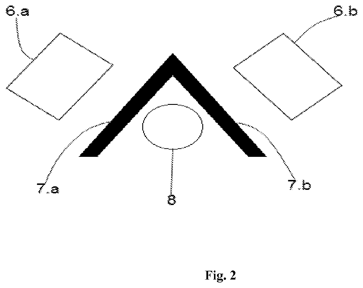 Device and method for blood hemoglobin measurement without carboxyhemoglobin interference