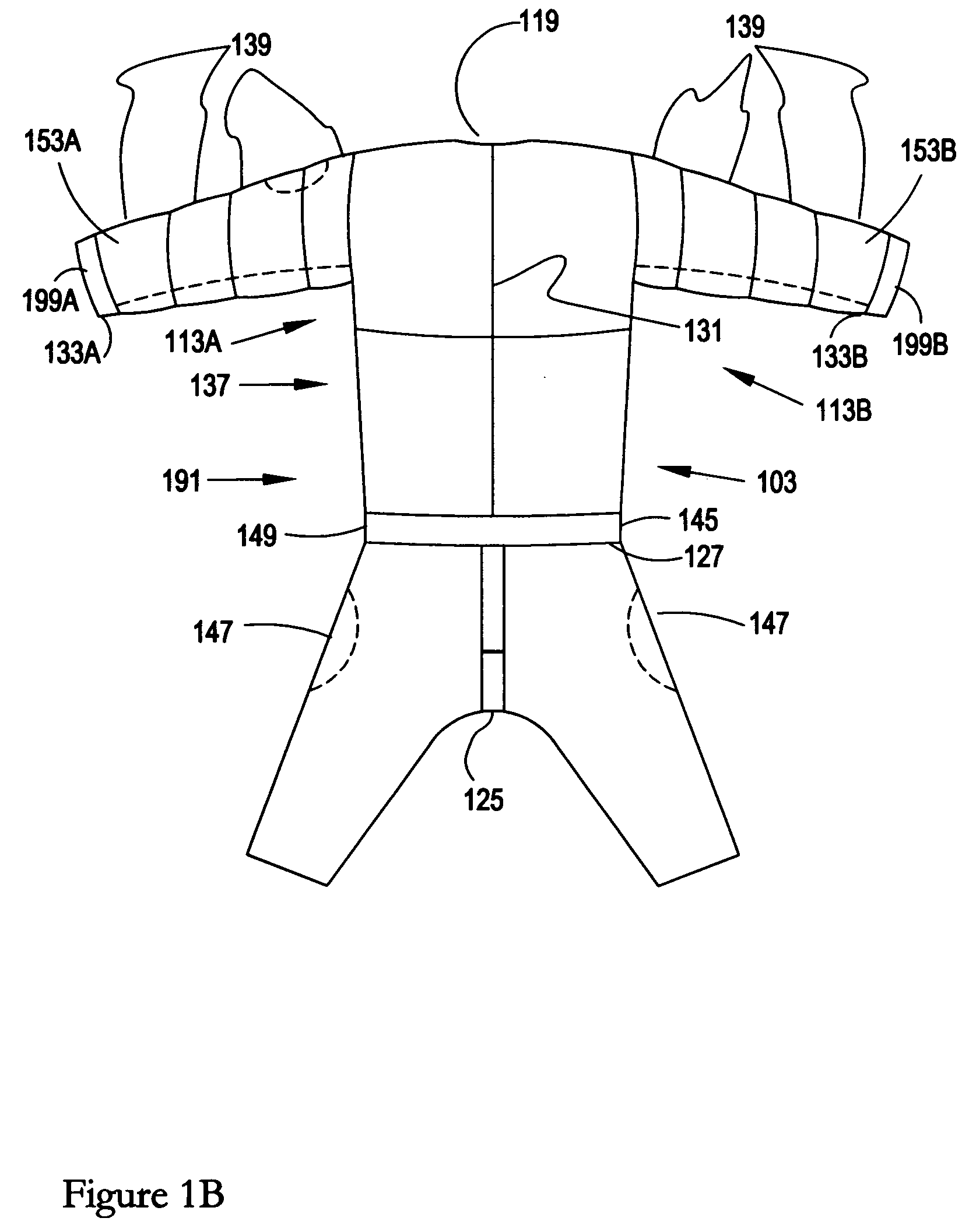 Athletic unitard to position and secure protective equipment