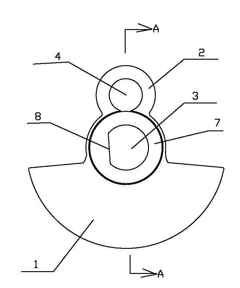 Powdery metallurgy balance block for crankshaft of gasoline engine and production method for powdery metallurgy balance block