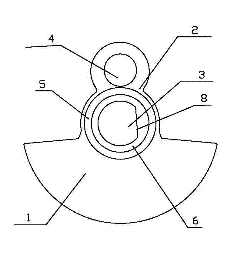 Powdery metallurgy balance block for crankshaft of gasoline engine and production method for powdery metallurgy balance block