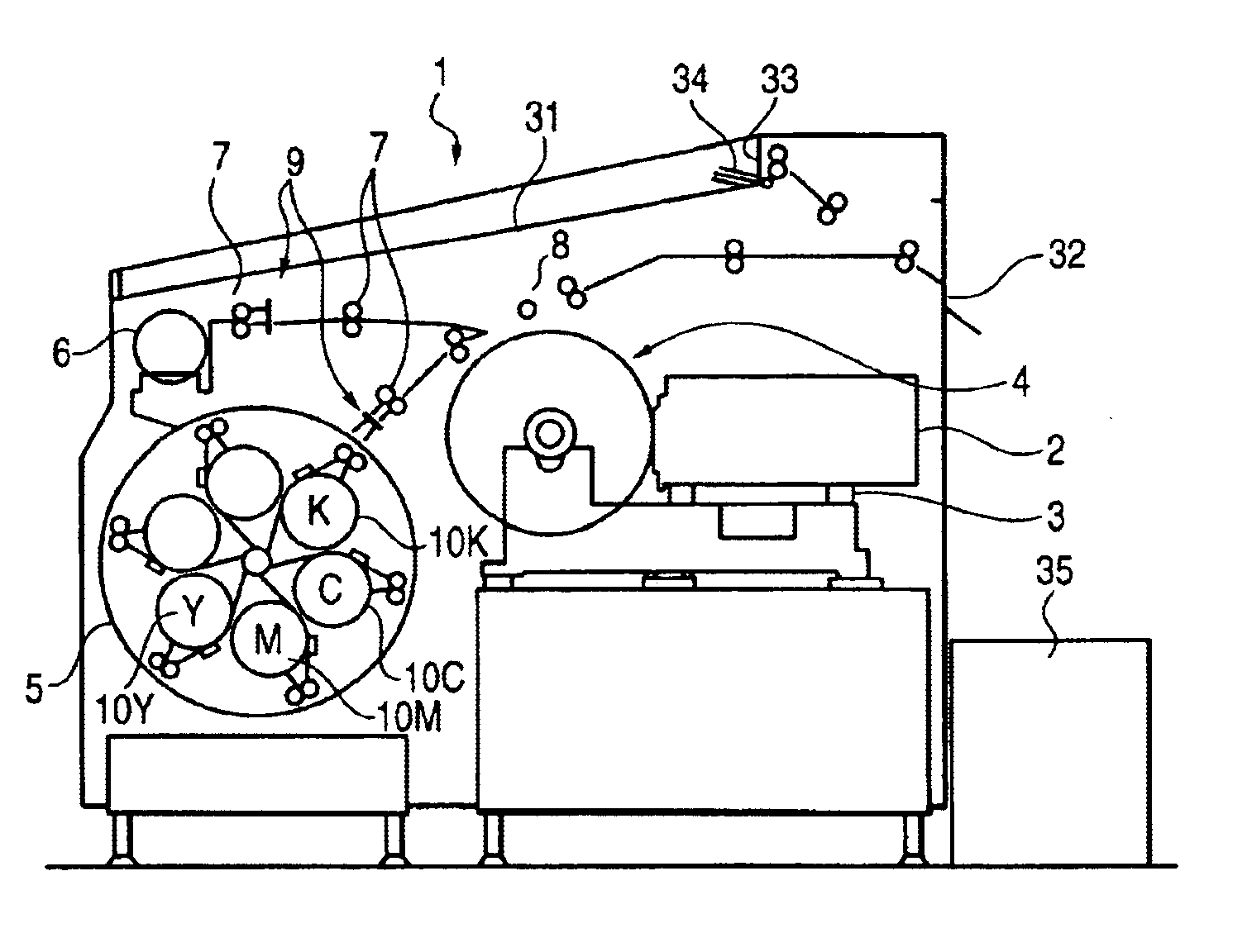 Laser thermal transfer recording method and apparatus therefor