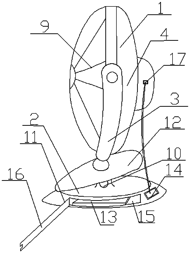 A solar and usb dual-purpose safe charging fan