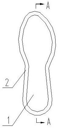 Multi-layer shoe sole, cloth sole shoe and manufacturing method of multi-layer shoe sole