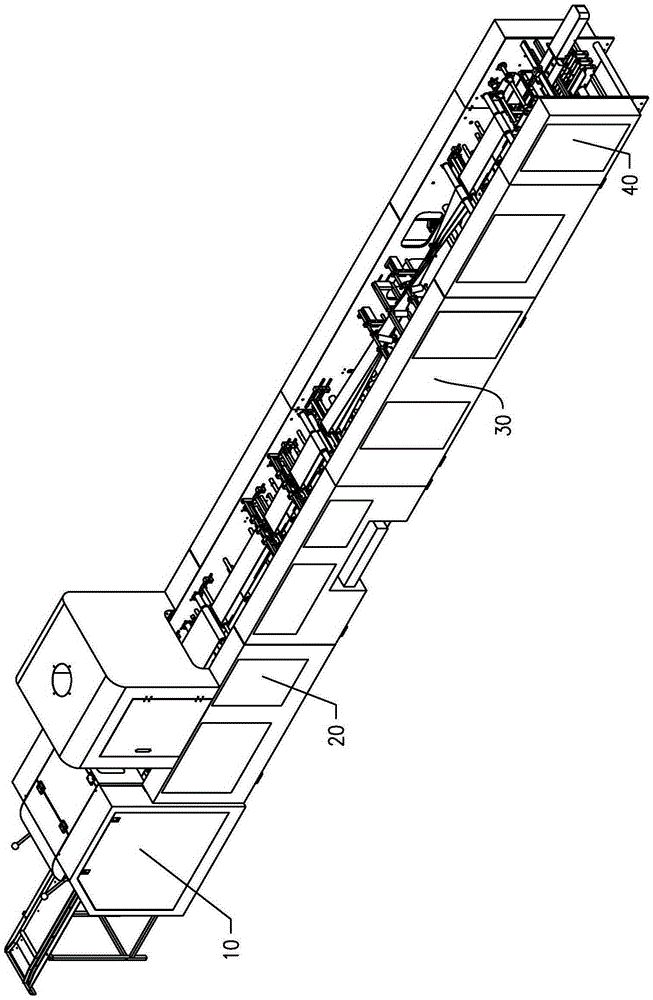 Single abrasive paper cutting and inspecting machine