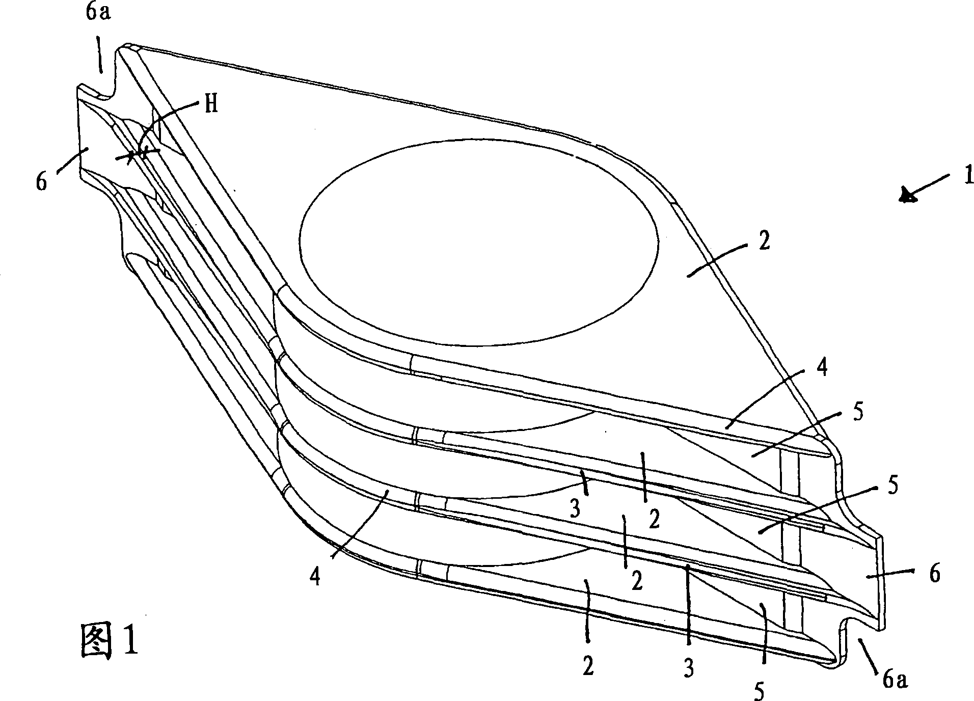 Welded in plastic spout part