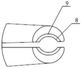 Arc-shaped opening pliers