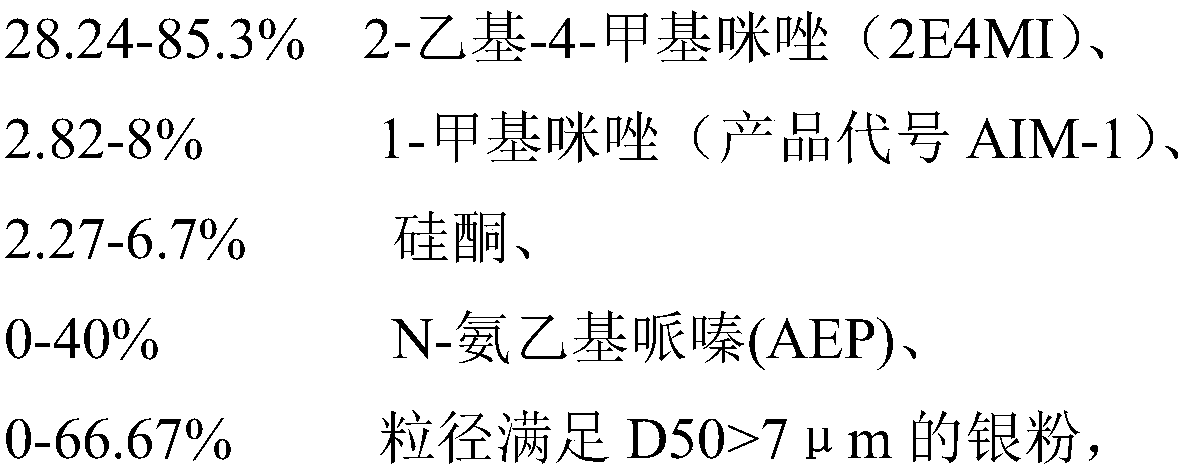 A kind of normal temperature curing conductive adhesive and its process method for connecting rechargeable battery pack