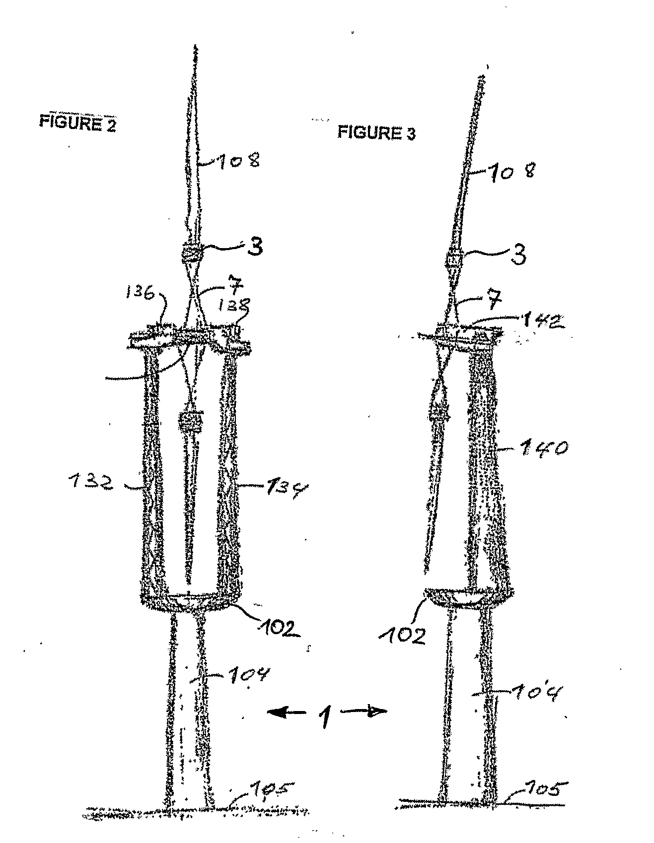 Tension Wheel Hub in a Rotor System for Wind and Water Turbines