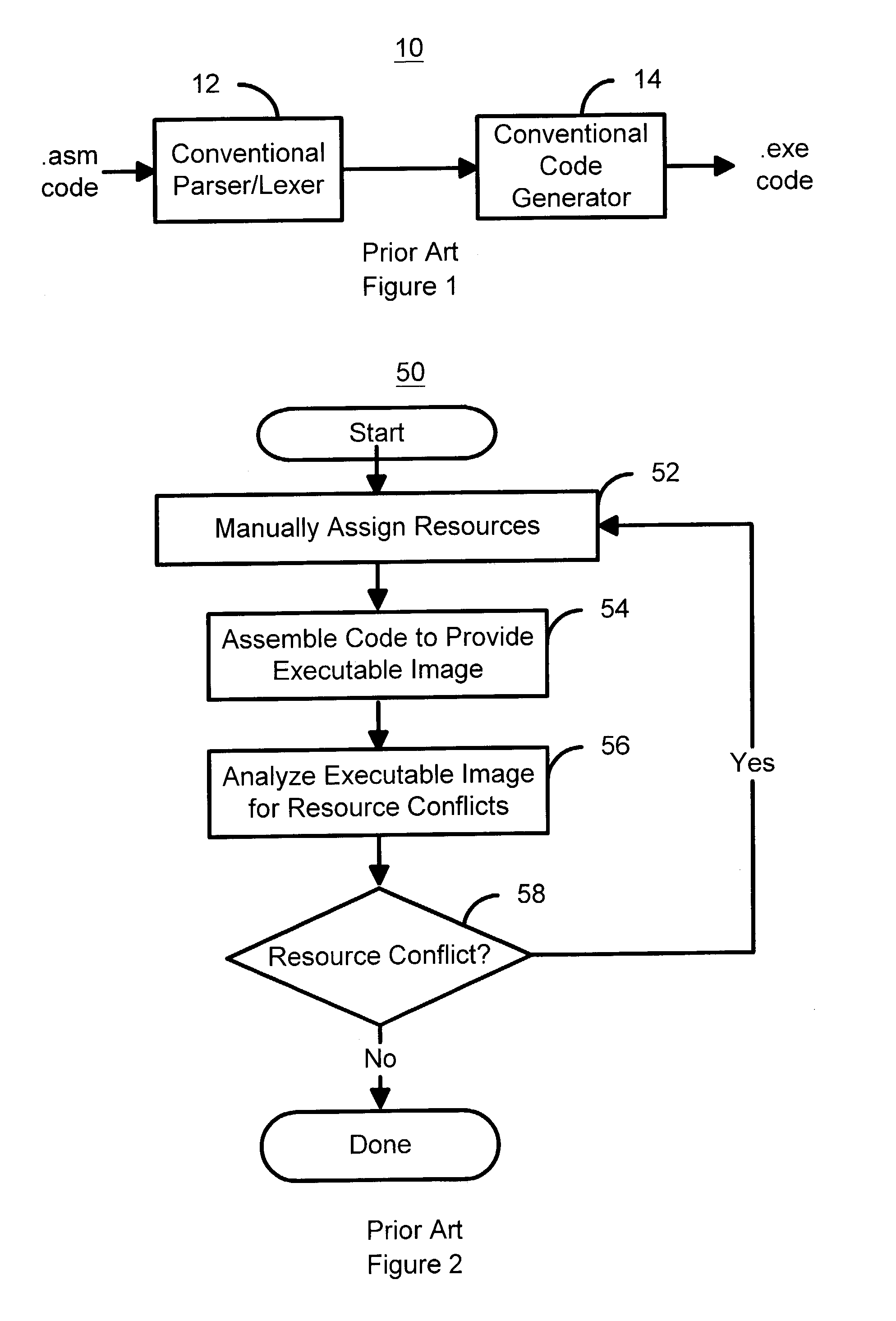 Global processor resource assignment in an assembler