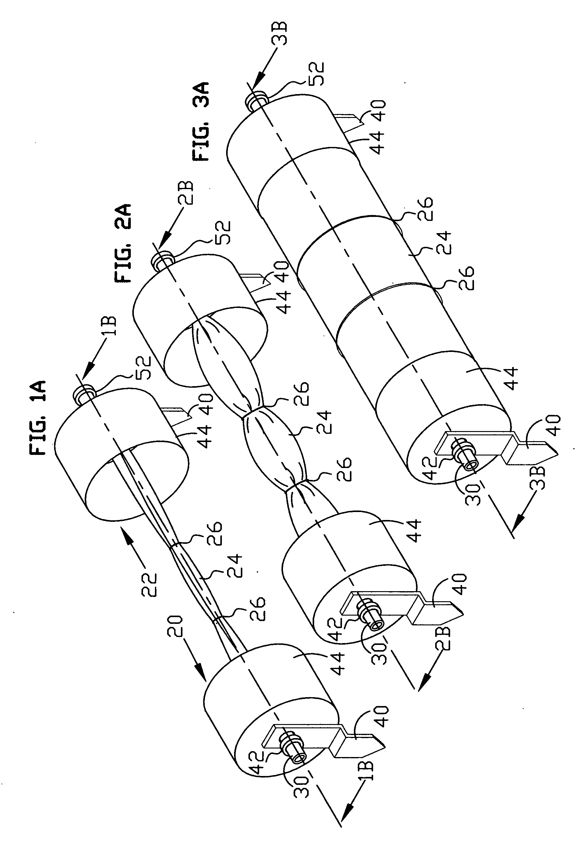 Tensioned inflatable cover module