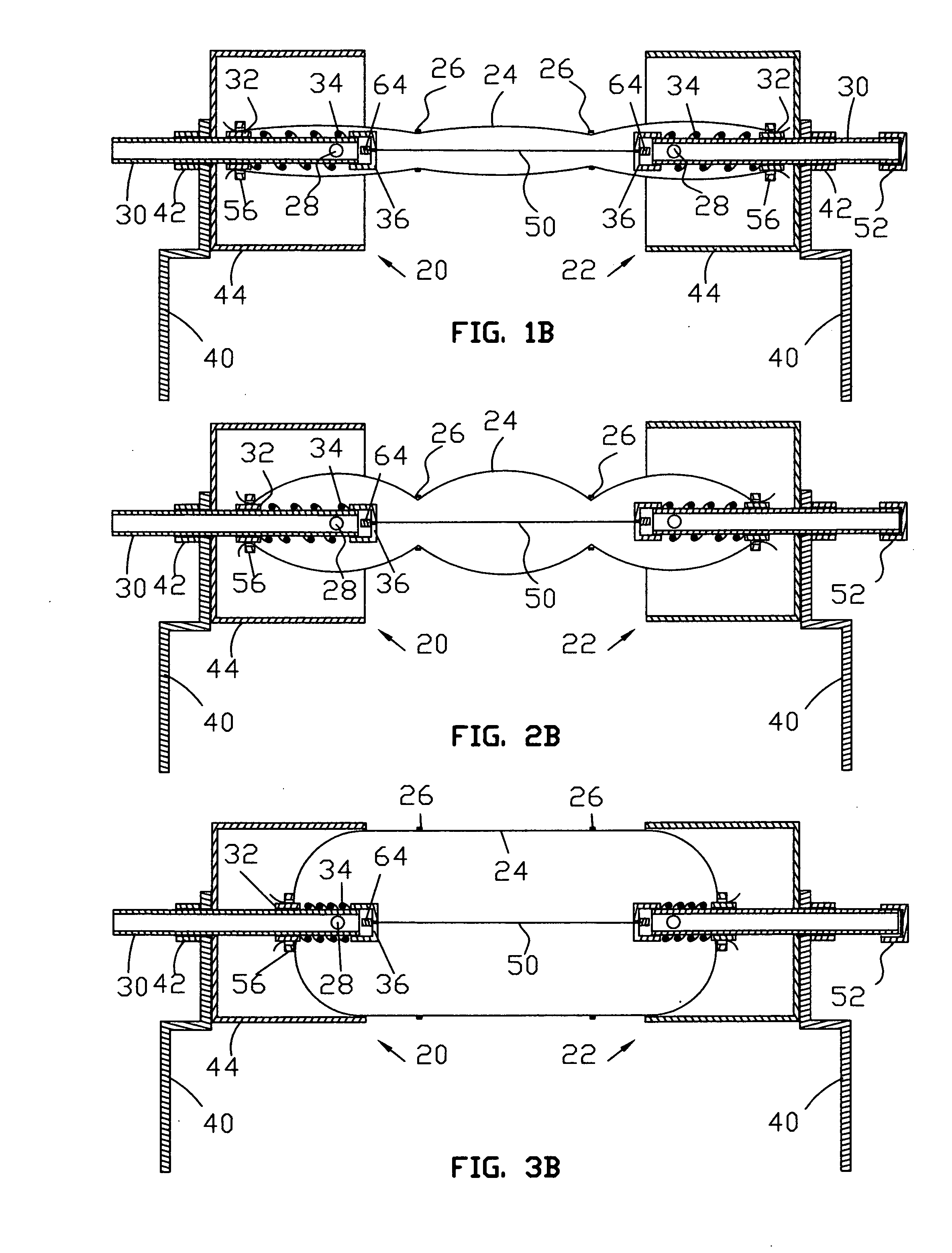 Tensioned inflatable cover module