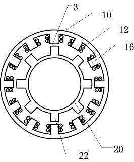 A magnetic levitation axial flow screw driving device