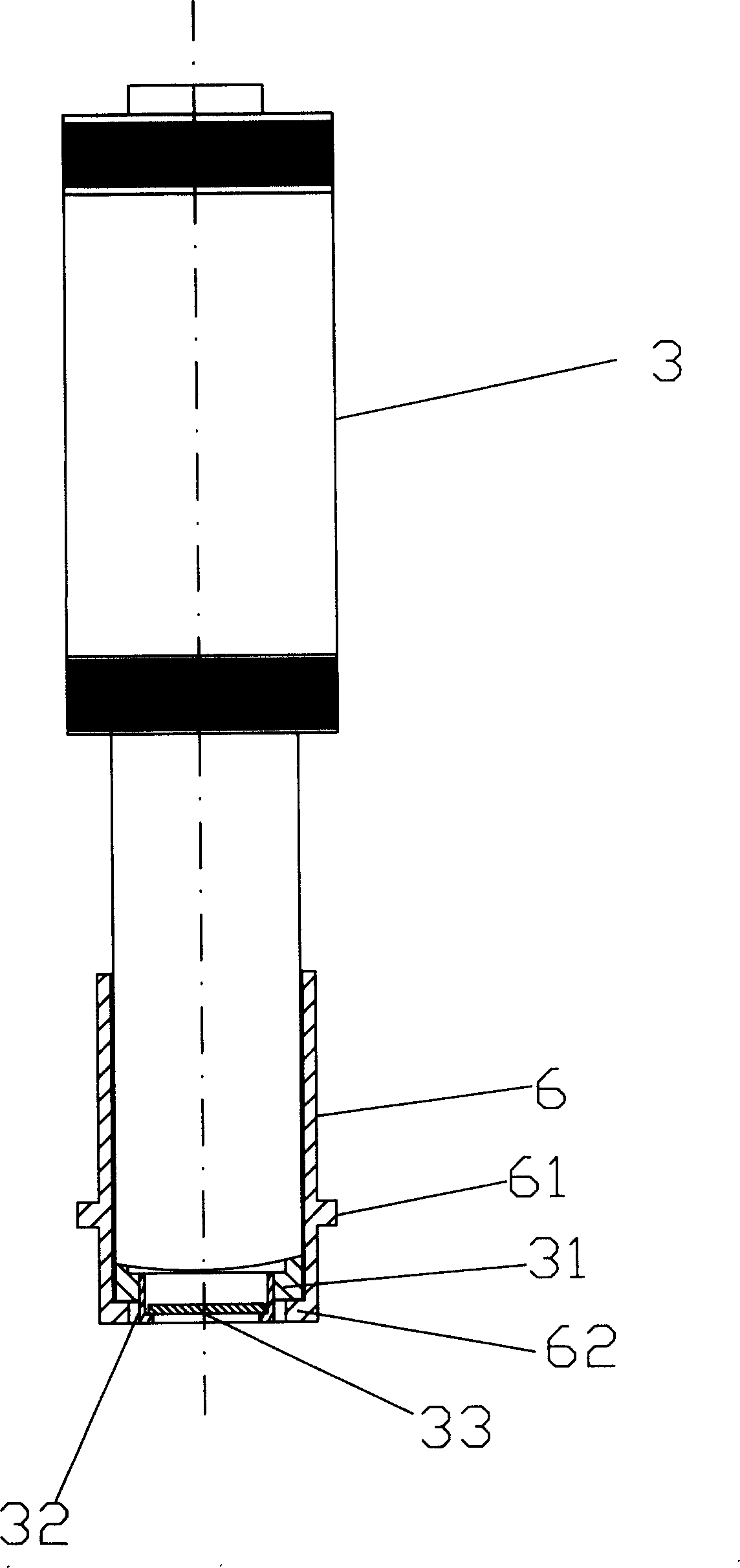 Light releasing photon frequency division spectrometer