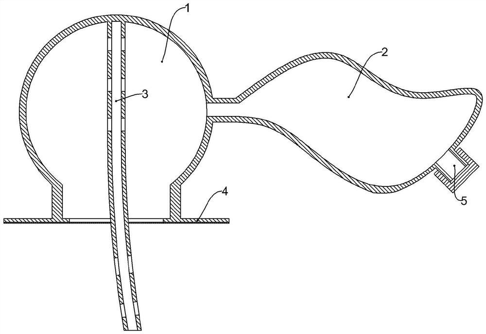 Turnover device and method for intestinal feces