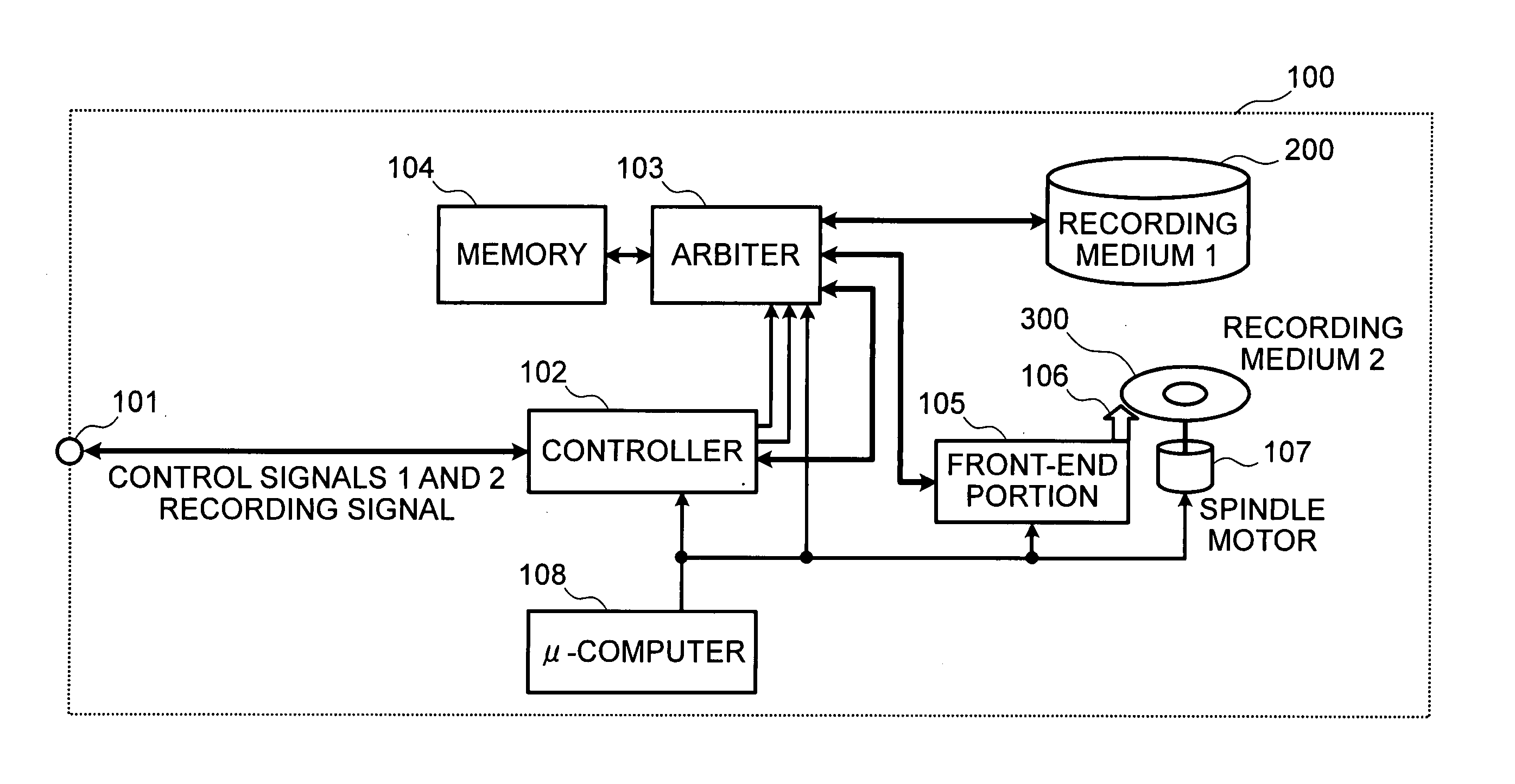 Recording/reproducing apparatus for video/audio signals