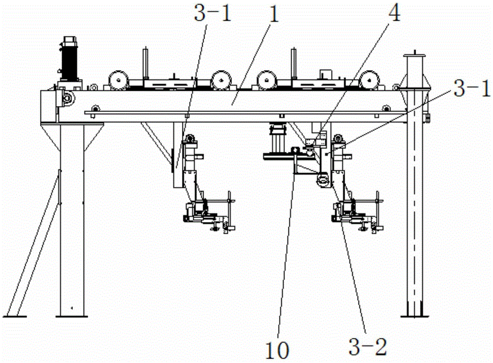 Embossing machine for both sides