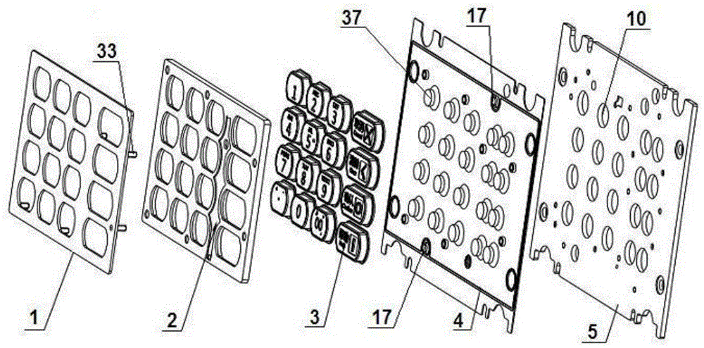 Epp keyboard with good confidentiality performance