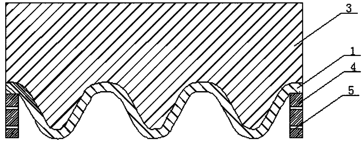 Fabricated type yielding type tunnel primary supporting structure and construction method