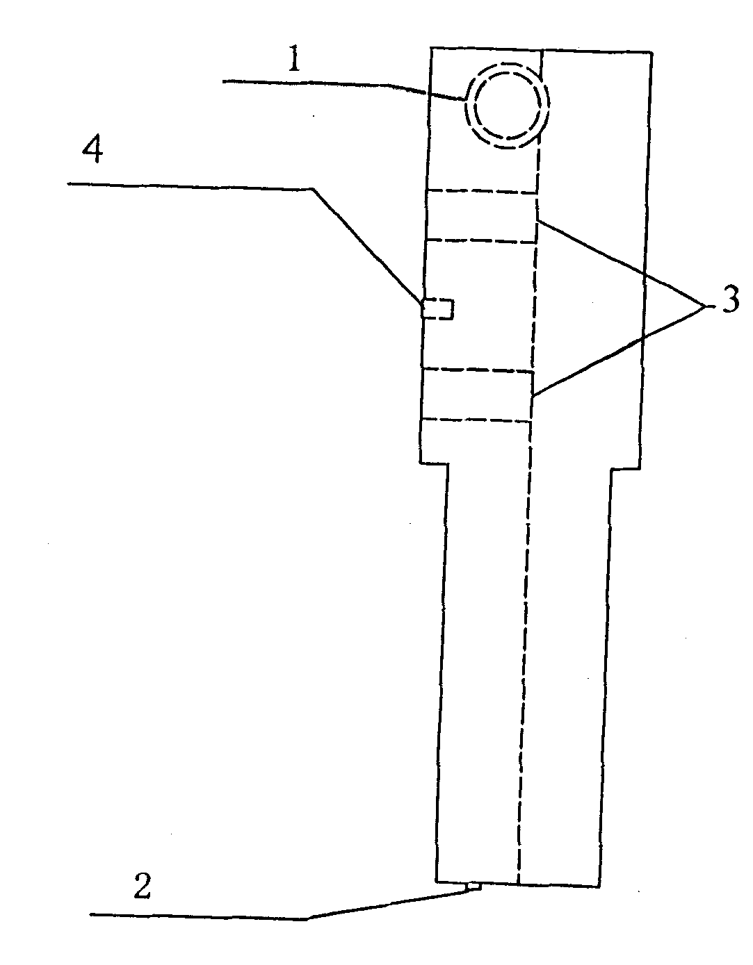 Sliding type locator for intelligent inclinometer cable guide probe