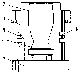 Glass forming mold