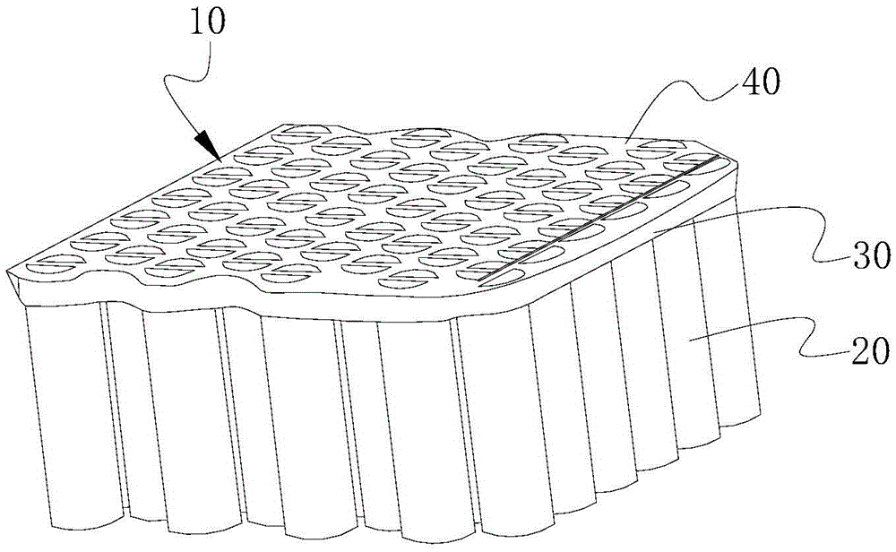 Battery, battery protective cover structure, and battery manufacturing method