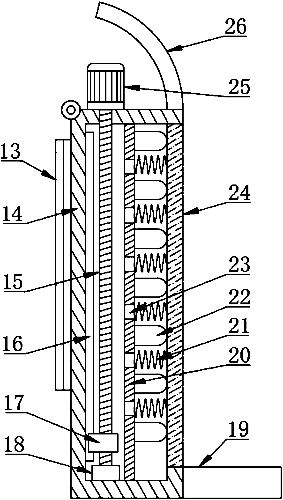 Self-adjustment leg muscle massage wheelchair