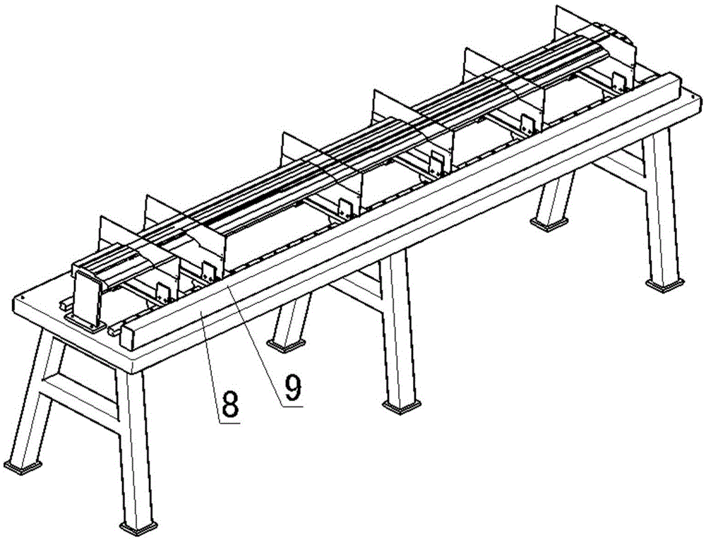 Blade foam integrated inspection device