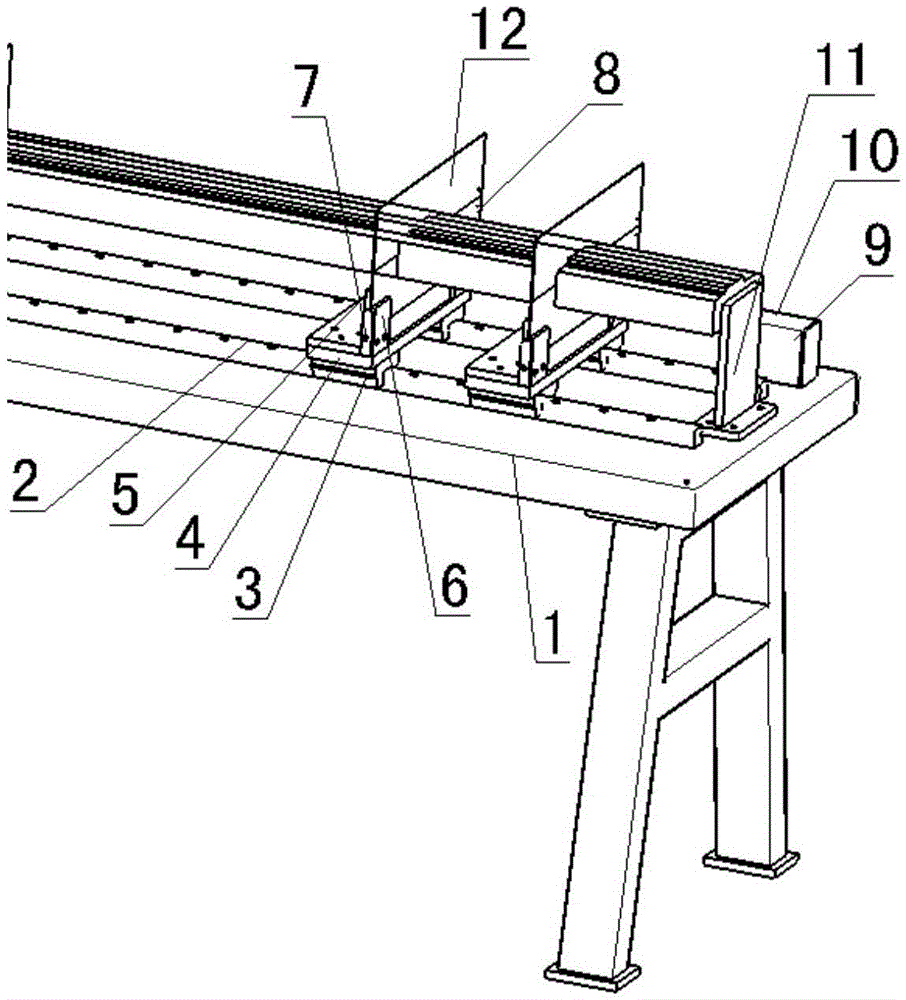 Blade foam integrated inspection device