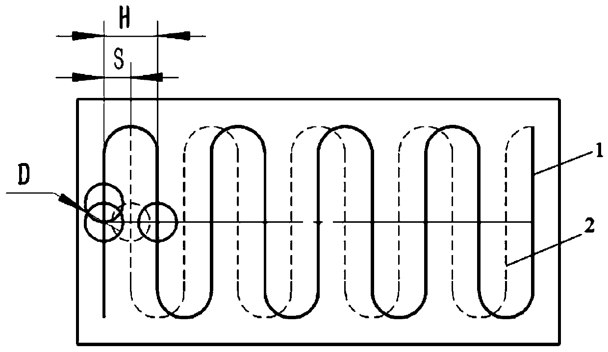 Laser deposition additional material manufacturing method